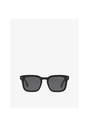 Tom Ford Ft0751-N Dax Square-Frame Acetate Sunglasses