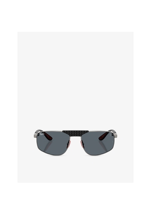 Ray-Ban x Scuderia Ferrari Rb3776M Metal Sunglasses