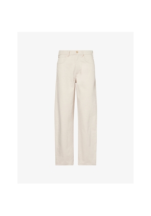 Womens Max Mara Straight-Leg Stretch-Denim Jeans