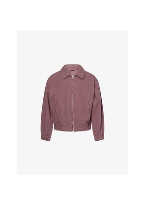 Mens Our Legacy Command Foldable-Hood Cotton-And-Linen Jacket