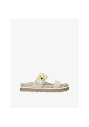 Womens Steve Madden Take Two Suede Sandals