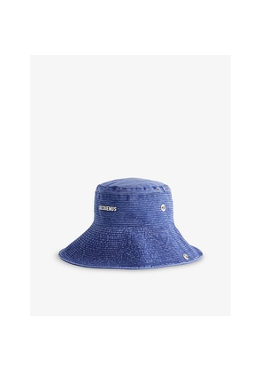 Womens Jacquemus Le Bob De-Nîmes Cotton Bucket Hat