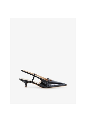 Womens Joseph Anisa Leather Courts