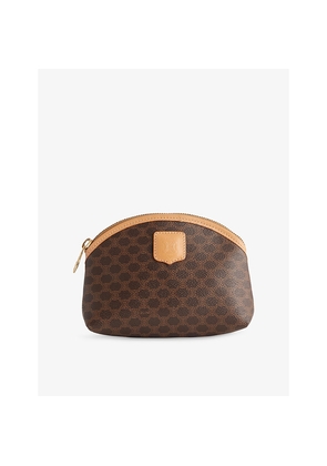 Womens Reselfridges Pre-Loved Celine Macadam Coated Canvas Pouch