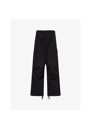 Womens Carhartt WIP Jet Baggy-Fit Cotton Cargo Trousers