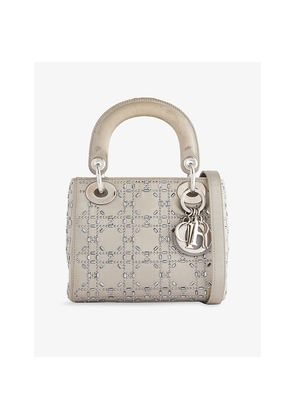 Womens Reselfridges Pre-Loved Dior Lady Dior Mini Leather Top-Handle Bag