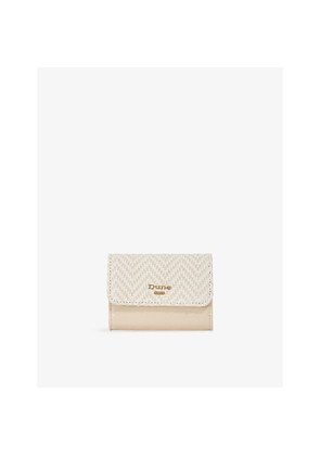 Womens Dune Kelsey Branded Faux-Leather Purse