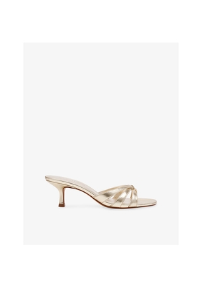 Womens Steve Madden Cary 977 Heeled Leather Sandals