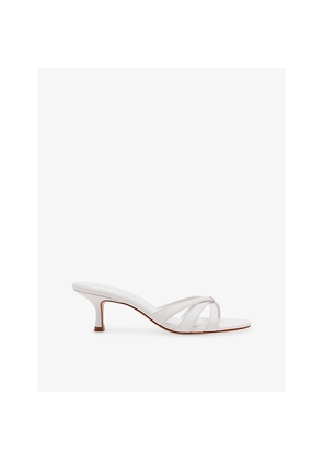 Womens Steve Madden Cary 107 Heeled Leather Sandals