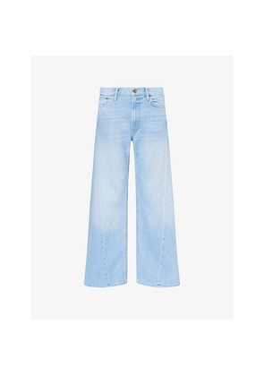 Womens Mother The Lemon Wide-Leg Denim Jeans