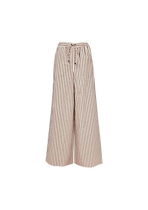 Wide striped pants