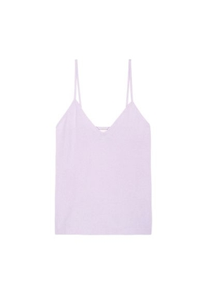Vest top with spaghetti straps