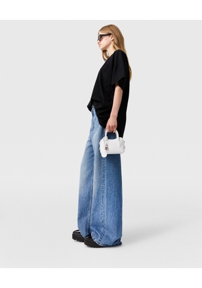 Stella McCartney - Faded Wide-Leg High-Rise Denim Jeans, , Size: 25