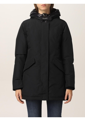 Coat WOOLRICH Woman color Navy