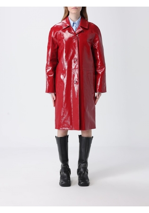 Coat MOSCHINO JEANS Woman color Red