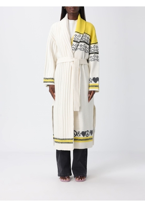 Coat MOSCHINO JEANS Woman color White