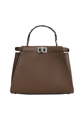 Mini Peekaboo Leather Top Handle Bag