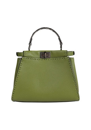Mini Peekaboo Leather Top Handle Bag