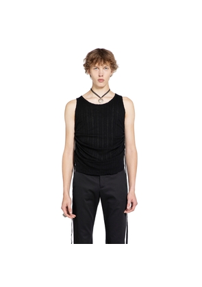 Boris Wrinkled Cropped Tank Top