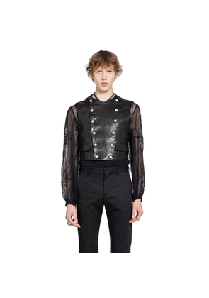 Dino Vest in Leather