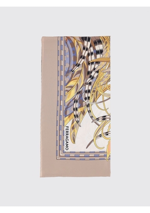 Neck Scarf FERRAGAMO Woman color Beige