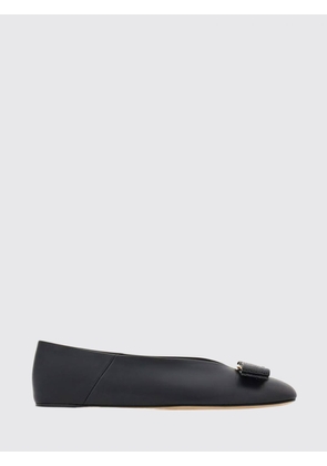 Ballet Flat FERRAGAMO Woman color Black