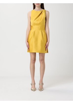 Dress ELISABETTA FRANCHI Woman color Yellow