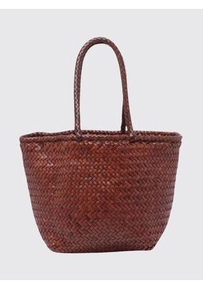 Handbag DRAGON DIFFUSION Woman color Burnt