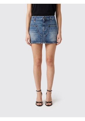 Skirt AMIRI Woman color Blue