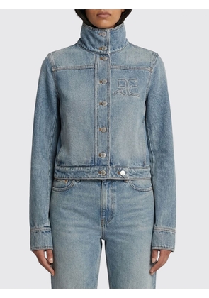 Jacket COURRÈGES Woman color Denim