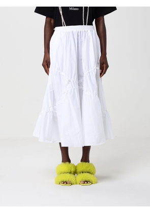 Skirt MOSCHINO COUTURE Woman color White