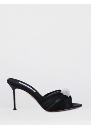 Heeled Sandal AQUAZZURA Woman color Black