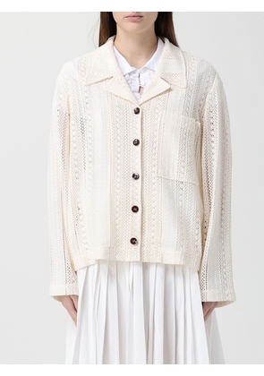 Jacket LOW CLASSIC Woman color Ivory