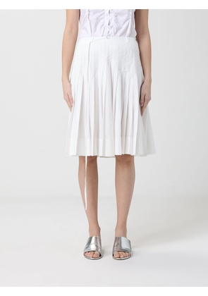 Skirt LOW CLASSIC Woman color White