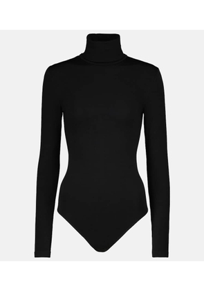 Wolford Colorado cotton-blend turtleneck bodysuit
