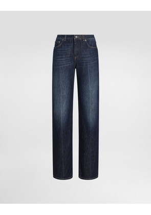 Dolce & Gabbana 5-pocket Denim Trousers - Woman Denim And Jeans Multi-colored 36