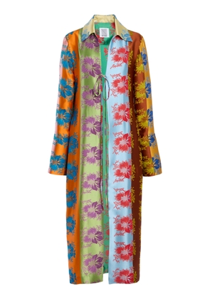 Rosie Assoulin Long For You Silk-Blend Duster - Moda Operandi
