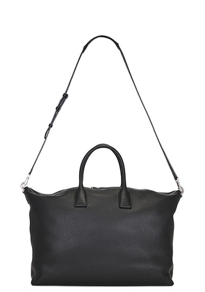 Saint Laurent Bowling Tote in Black - Black. Size all.