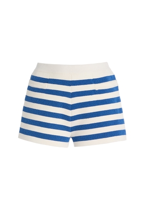 Posse Ari Striped Knit Shorts - Moda Operandi