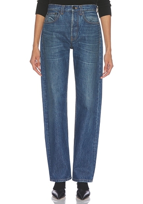 The Row Daciana Straight Leg in Medium Indigo - Blue. Size 24 (also in 25, 27, 28, 29, 30, 31).