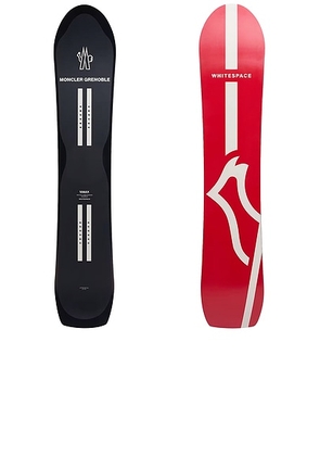 Whitespace X Moncler Grenoble Snowboard in Blue  Red  & White - Navy, Red. Size all.