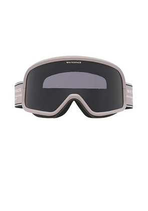 Whitespace Dual Tone Goggle in Rock Ridge & Granite Gray - Grey. Size all.