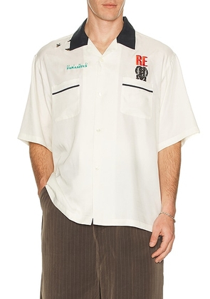 Undercover Short Sleeve Shirt in Ivory - Ivory. Size 3 (also in 4, 5).