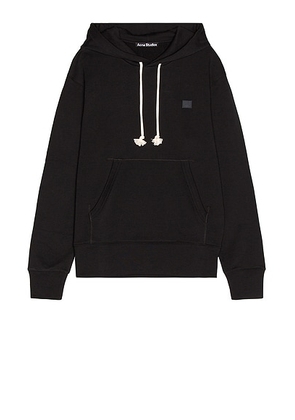 Acne Studios Fennis Face Hoodie in Black - Black. Size XS (also in ).