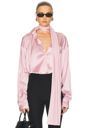 Acne Studios Sinton Top in Pastel Pink - Rose. Size 42 (also in 38).