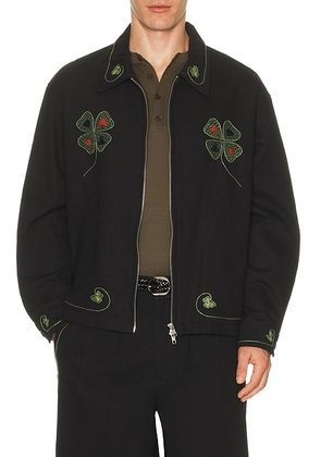 BODE Lucky Draw Jacket in Black - Black. Size M (also in ).