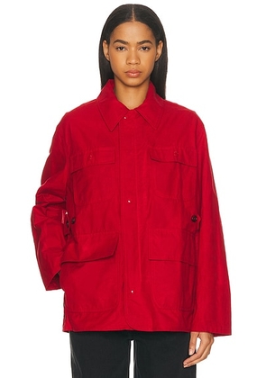 BODE Hunting Jacket in Red - Red. Size L (also in S).