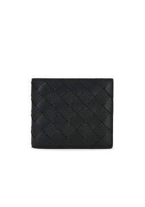 Bottega Veneta Int15 Check Taurillon Avenue Portafoglio Wallet in Black - Black. Size all.
