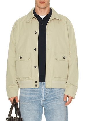 Citizens of Humanity Utility Jacket in Wheat - Beige. Size L (also in M, S, XL/1X).