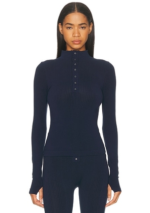 CORDOVA Vail Top in Indigo - Navy. Size M/L (also in XS/S).